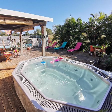 Bungalow La Perle - Jacuzzi - Piscine سانت فرانسوا المظهر الخارجي الصورة