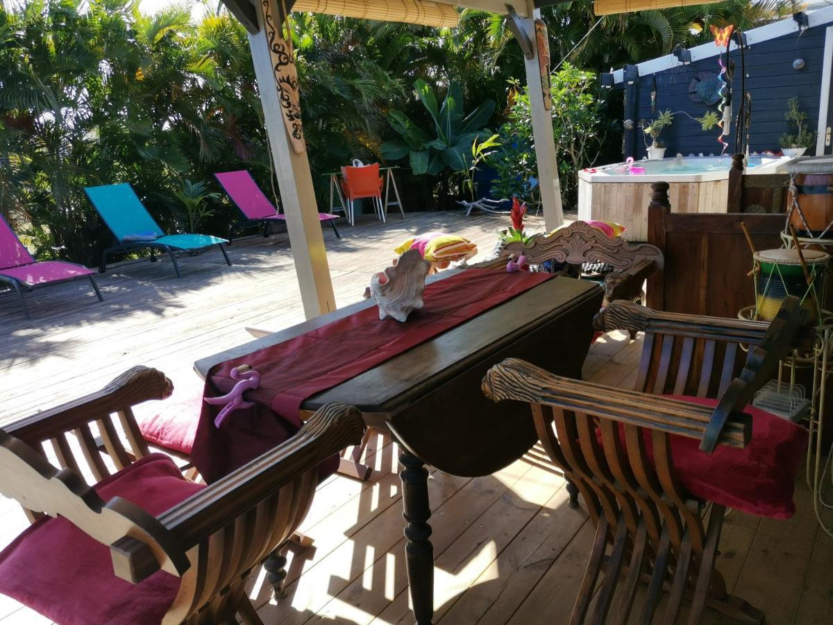Bungalow La Perle - Jacuzzi - Piscine سانت فرانسوا المظهر الخارجي الصورة